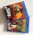 Диски на пс4,fc6,rdr2