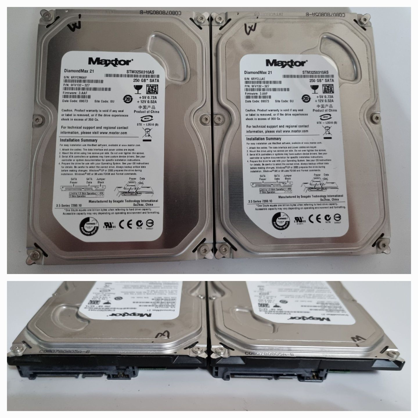 Жесткие диски (HDD), 40Gb-200Gb, б/у