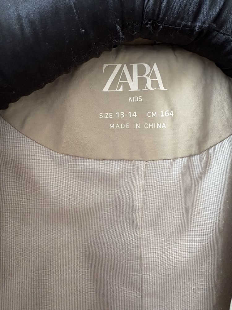Тренч zara в отличном состоянии