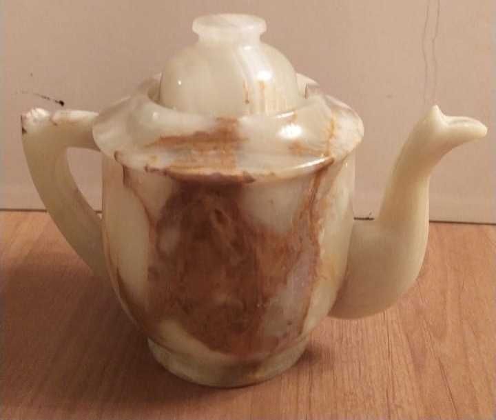 Чайный сервиз из натурального уамня