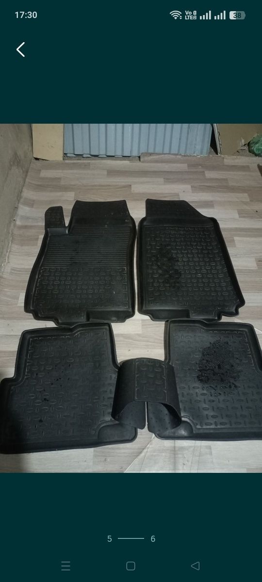 Полик для Шевроле кобальт