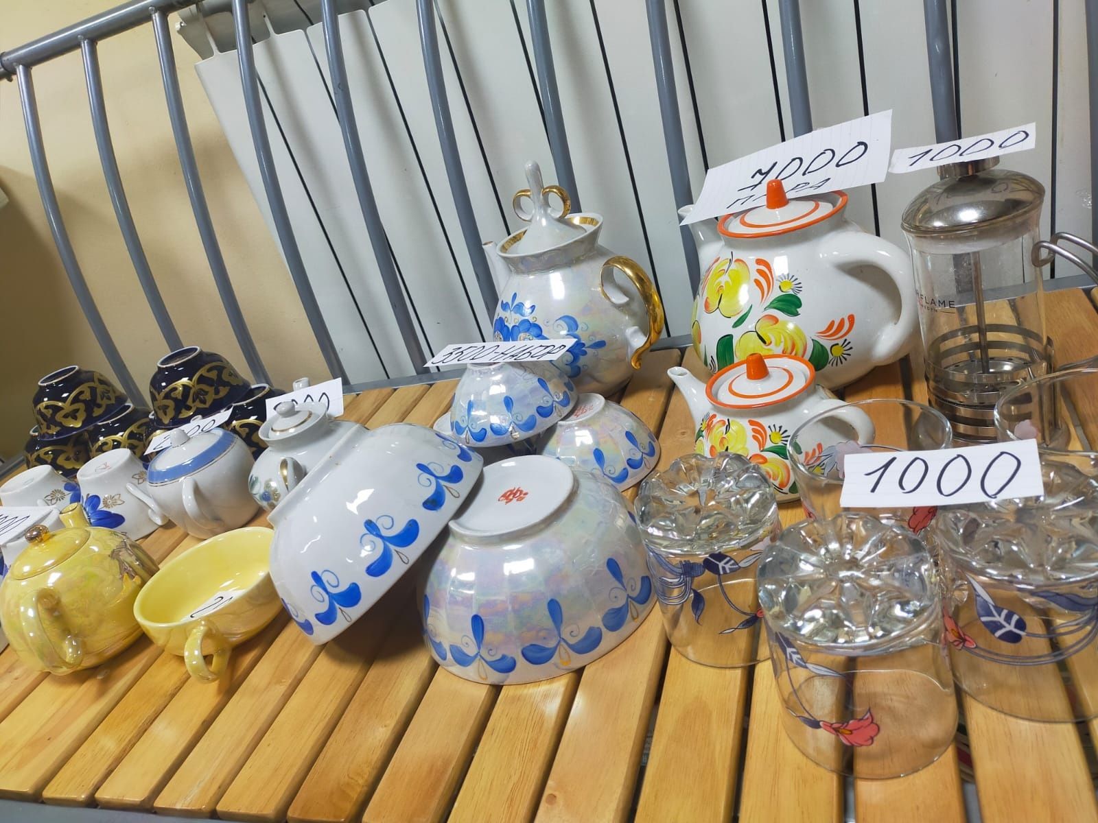 чайники разные ГагаринаБасенова