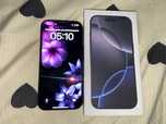 iPhone 16 pro чёрный цвет