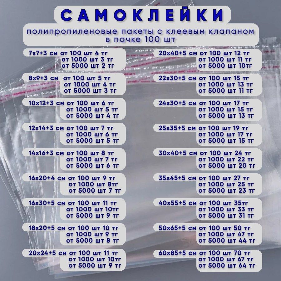 Почтовые пакеты "Кому, Куда " для Казпочты