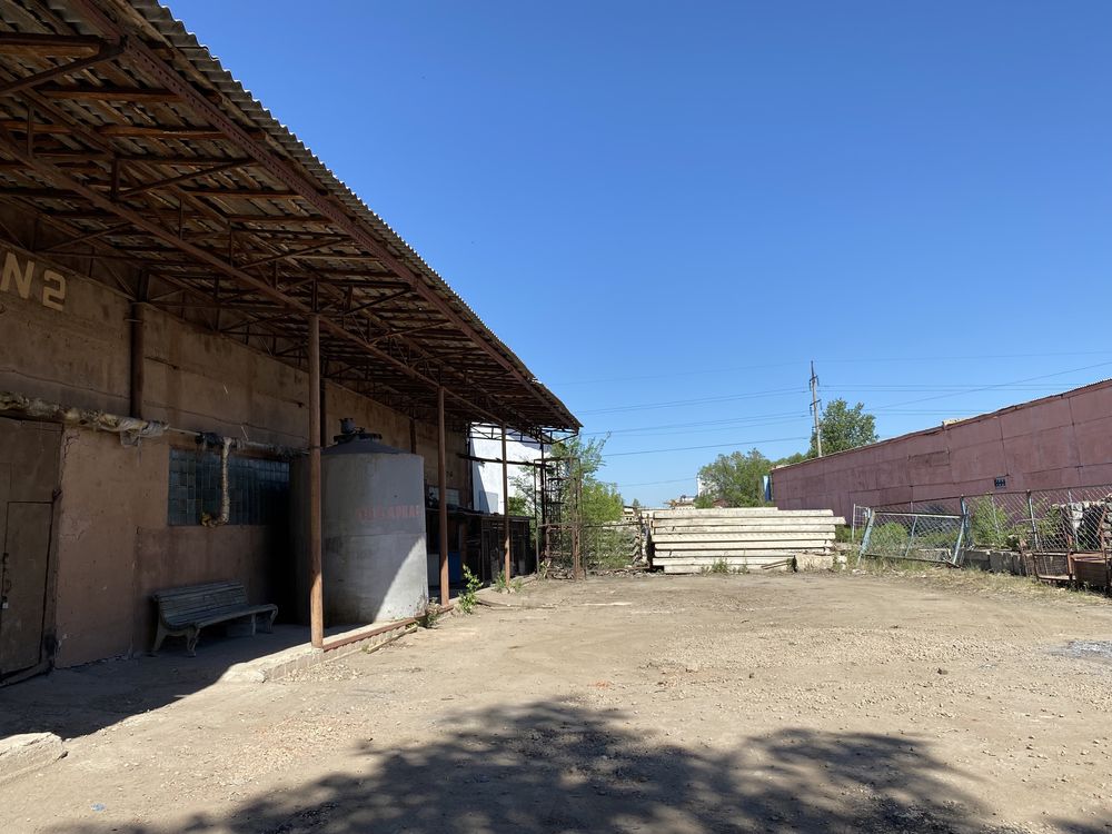 Склад 1000 м.кв. в городе. г. Кокшетау, район ЖД Вокзала - Элеватора.