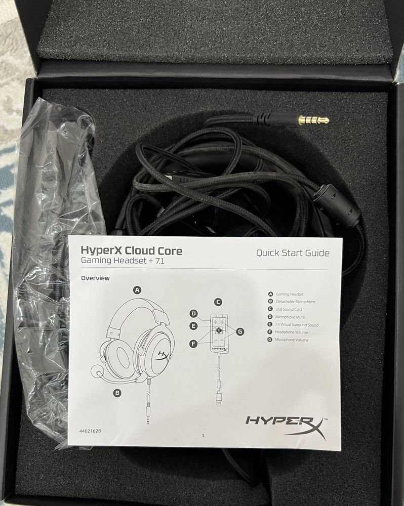 Наушники Hyper X Cloud Core 7.1