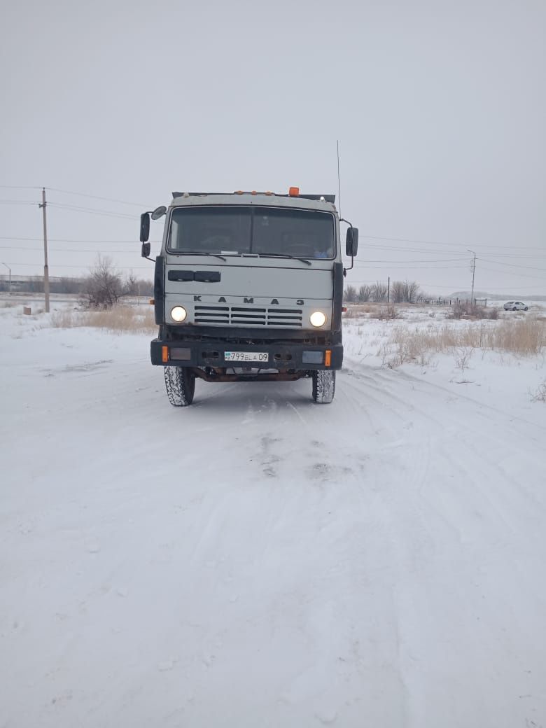 КАМАЗ 65115 с прицепом