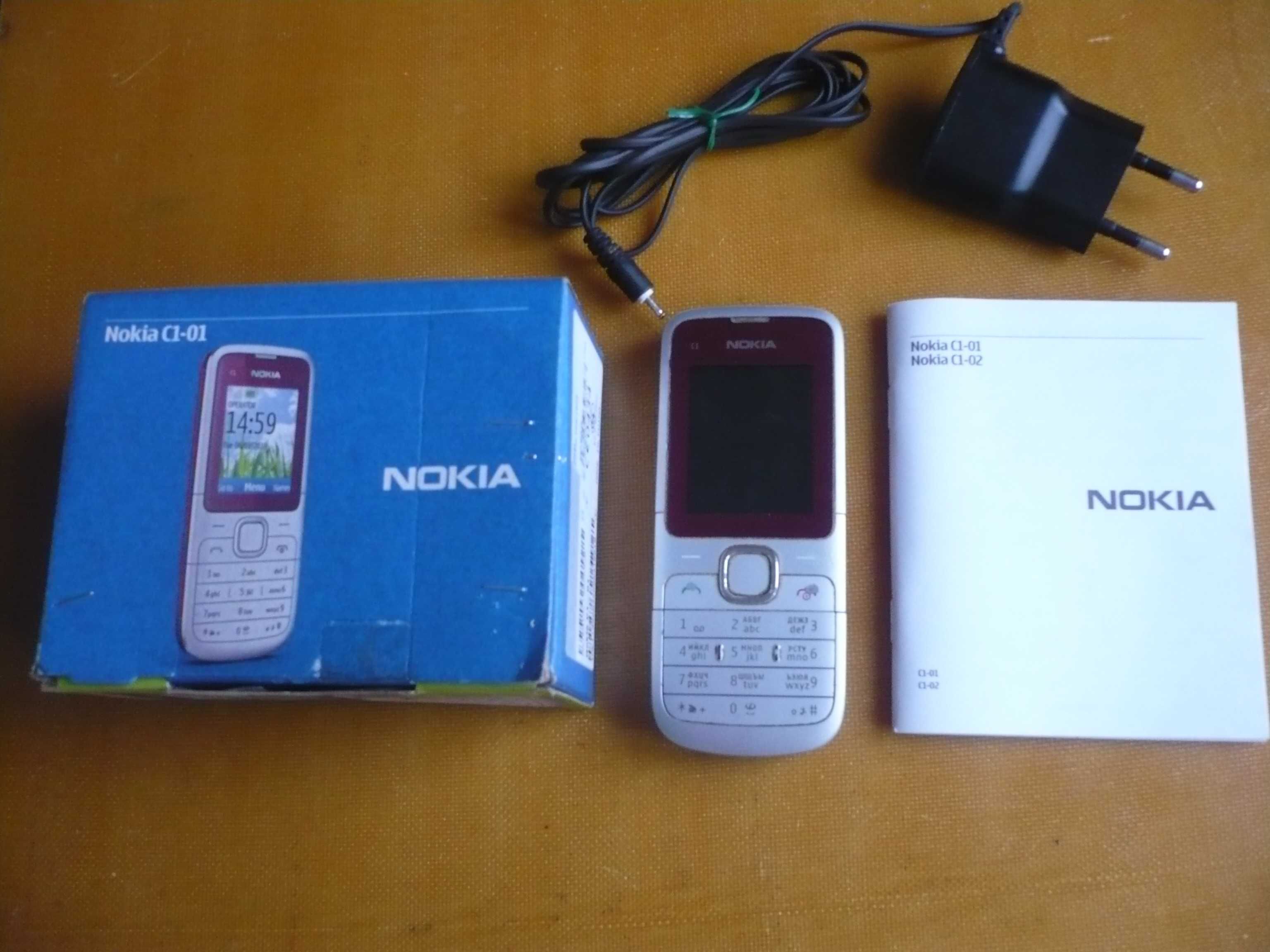 Нерабочий Nokia C1-01 телефон кнопочный мобильный сотовый на запчасти