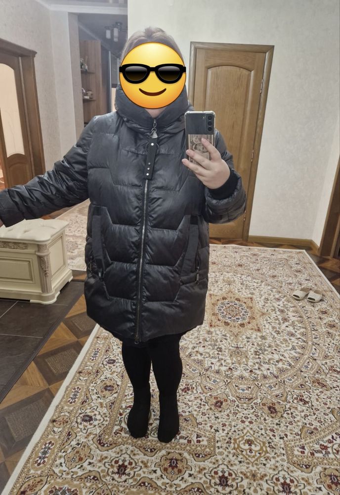 Пуховик зимний отличного качества