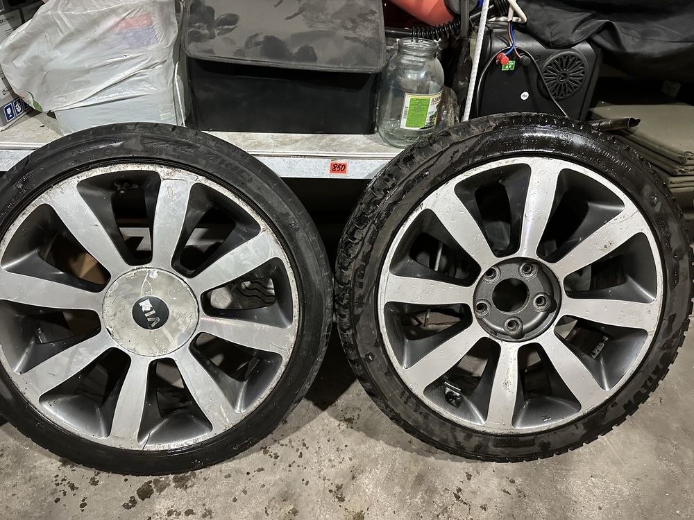Продам диски с резиной r18