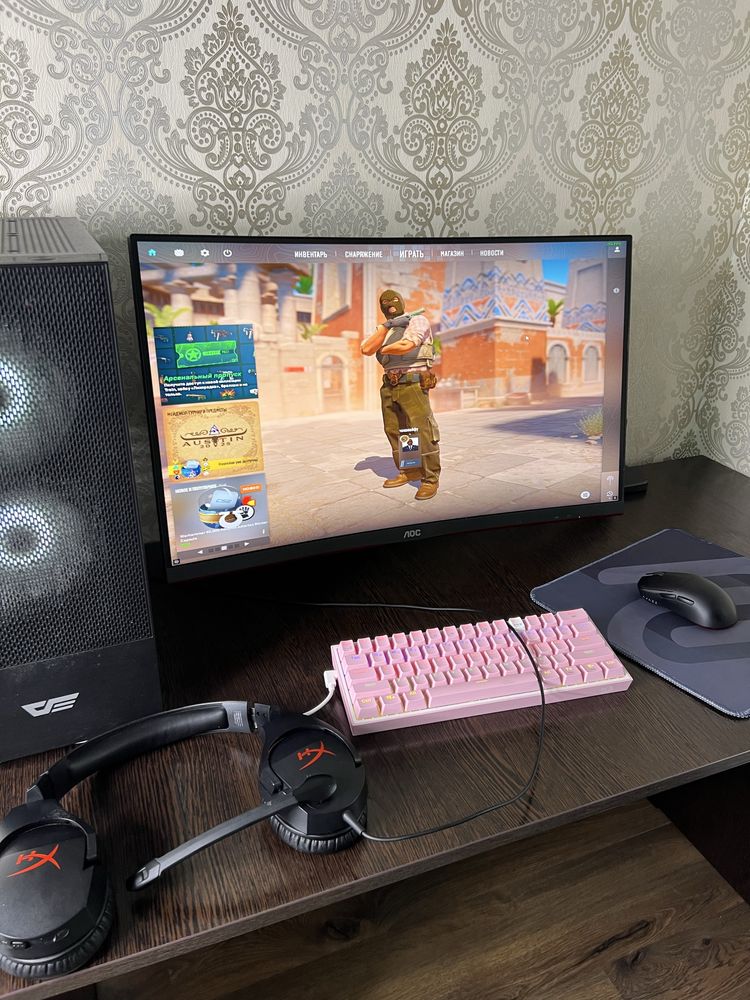 Пк + монитор 240гц