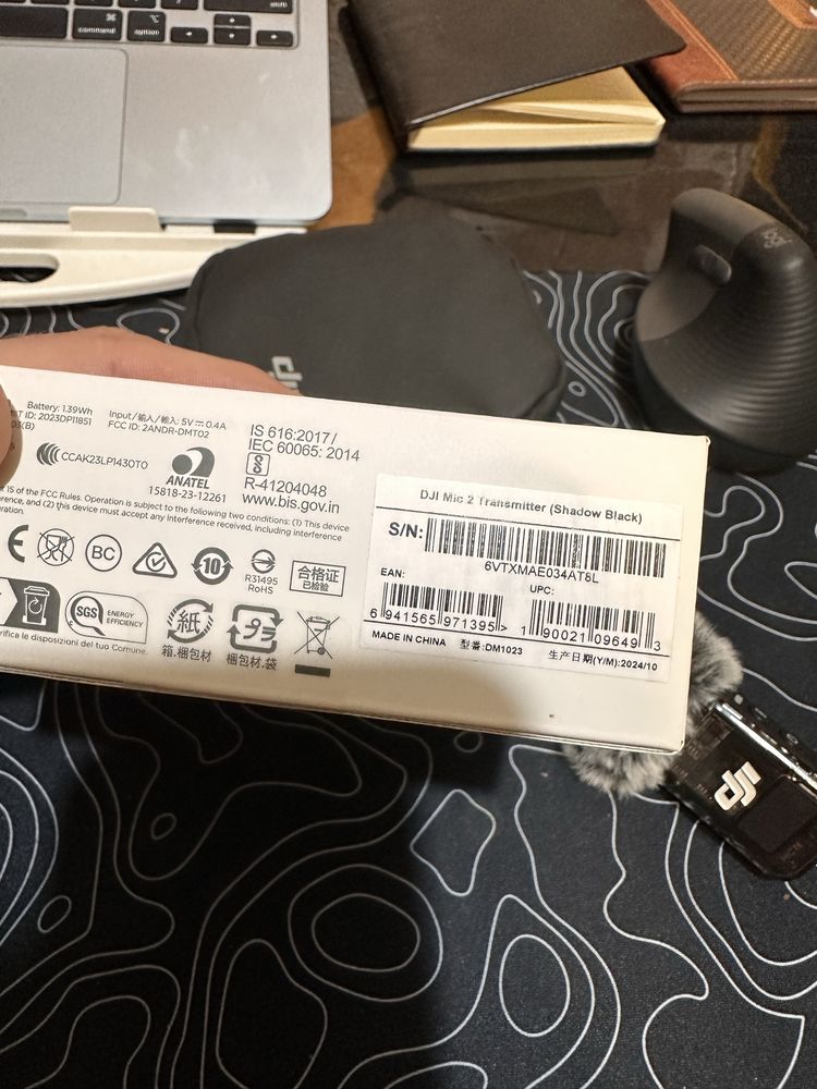 Микрофон DJI Mic 2 Transmitter