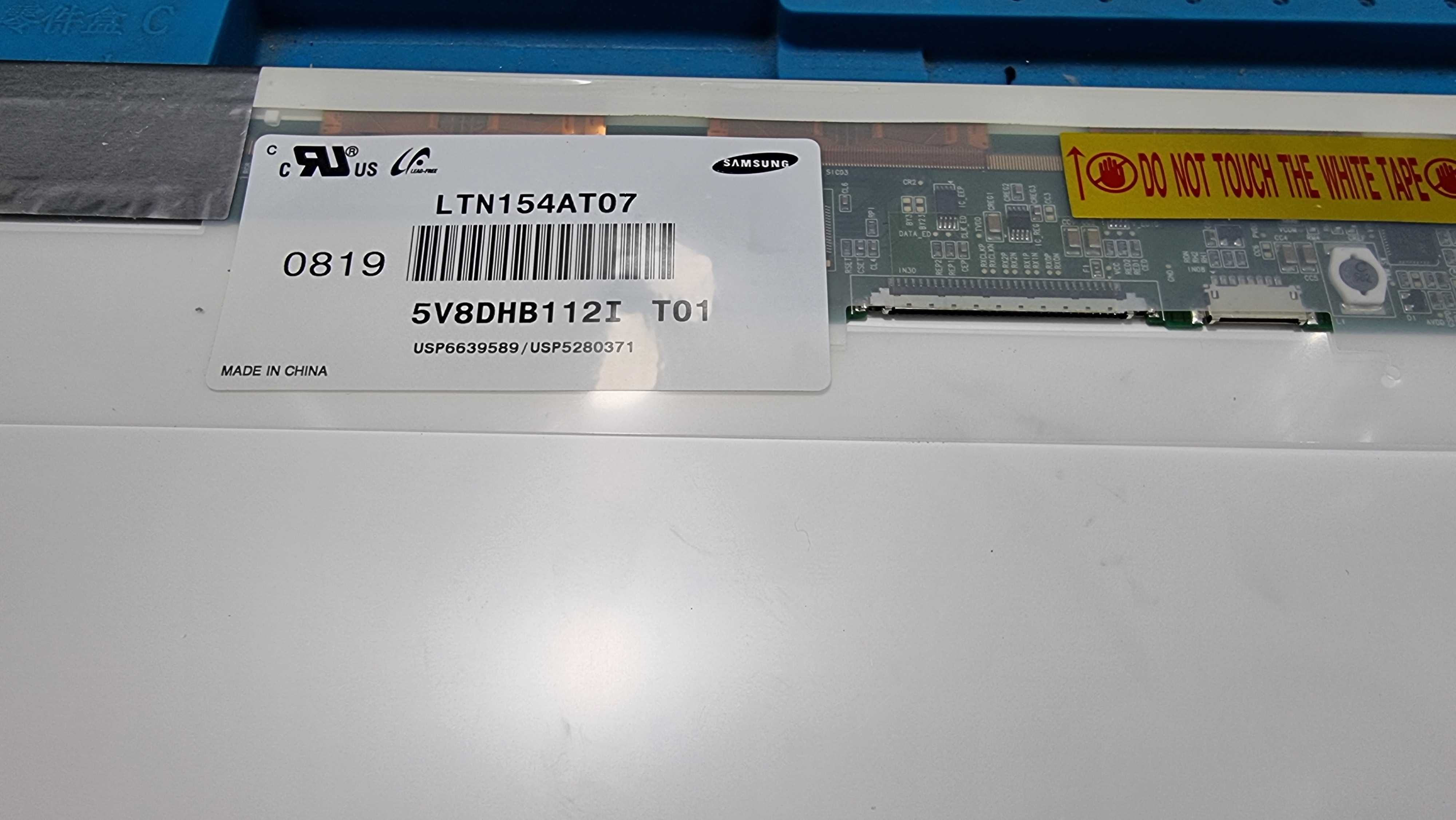 LTN154AT07 Матрица для ноутбука 15.4", 1280x800 WXGA, 1 лампа , TN