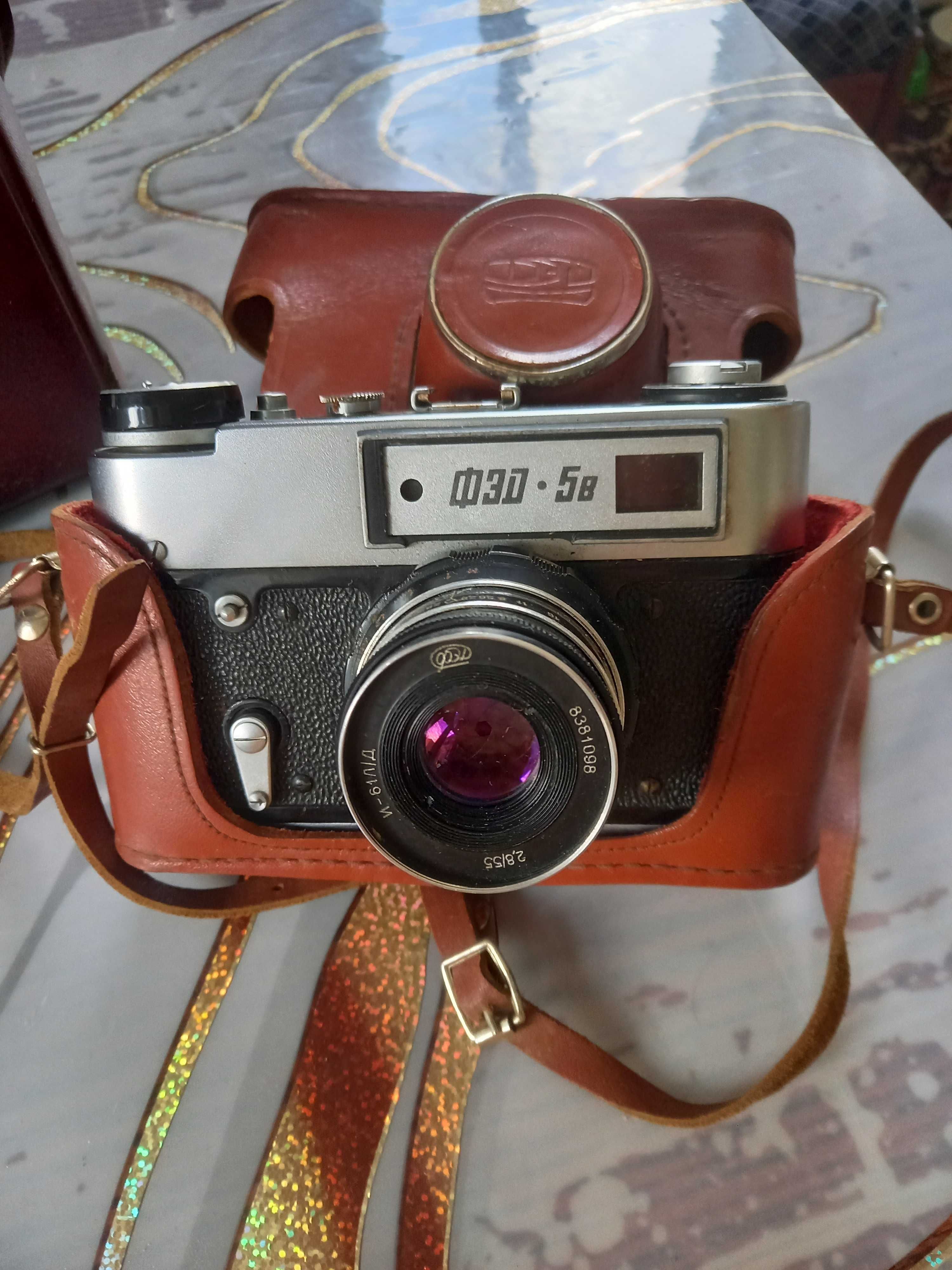 Ретро фотоаппарат "Фед 5в"