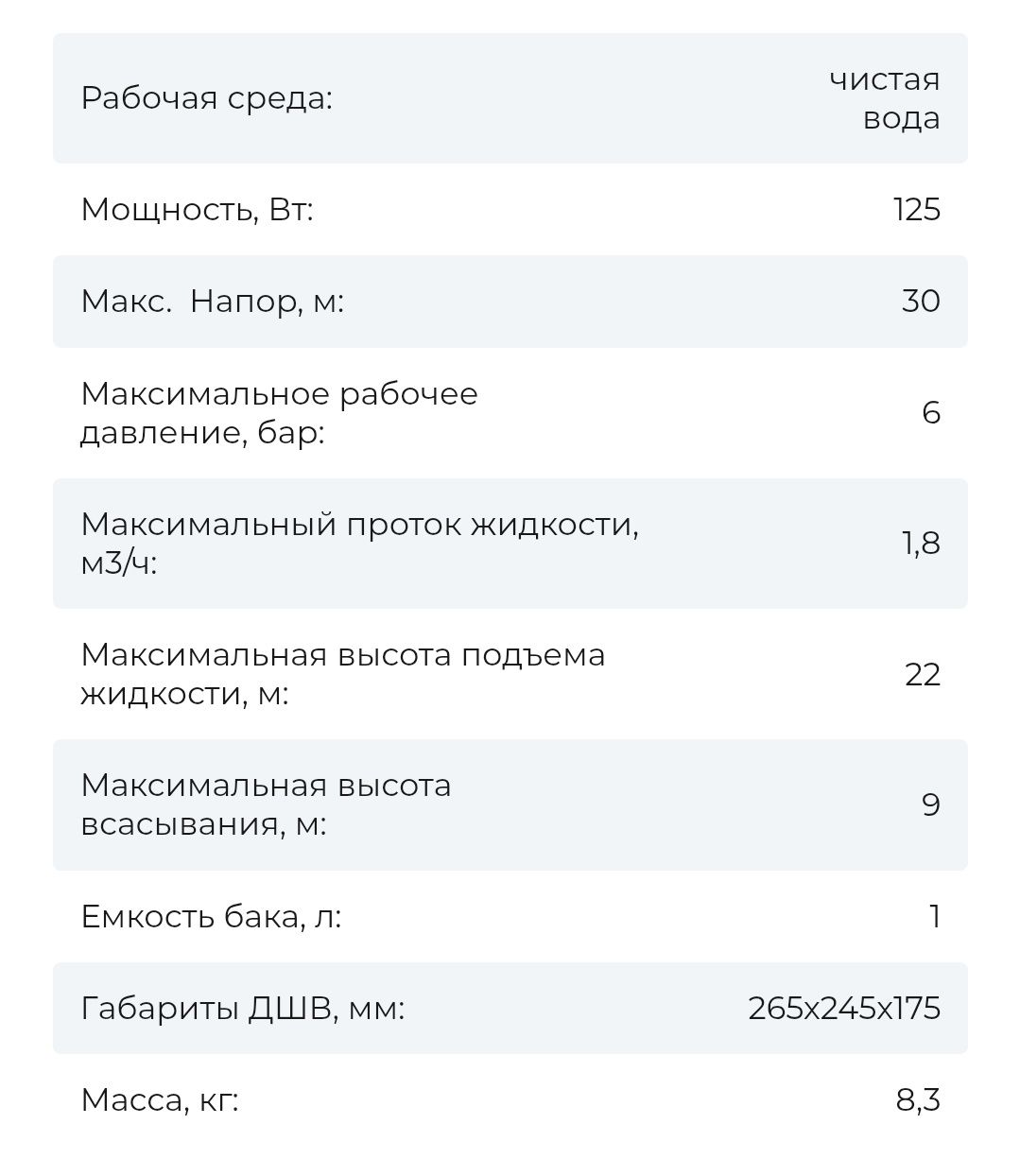 Насос водяной LEO