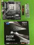 Комплект Ryzen 5 5600 6/12 ядер. Плата, озу 16gb.