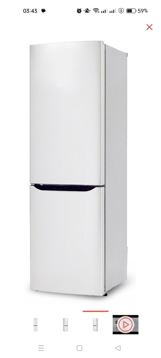 Продам новый холодильник Artel HD 430RWENS белый, no Frost, зона свеже