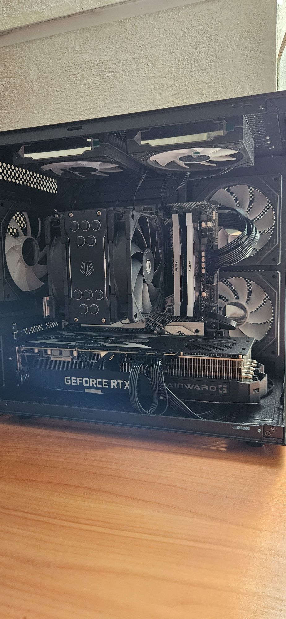 Продам игровой 32gb ozu ryzen 5 4600g rtx 3070 ti