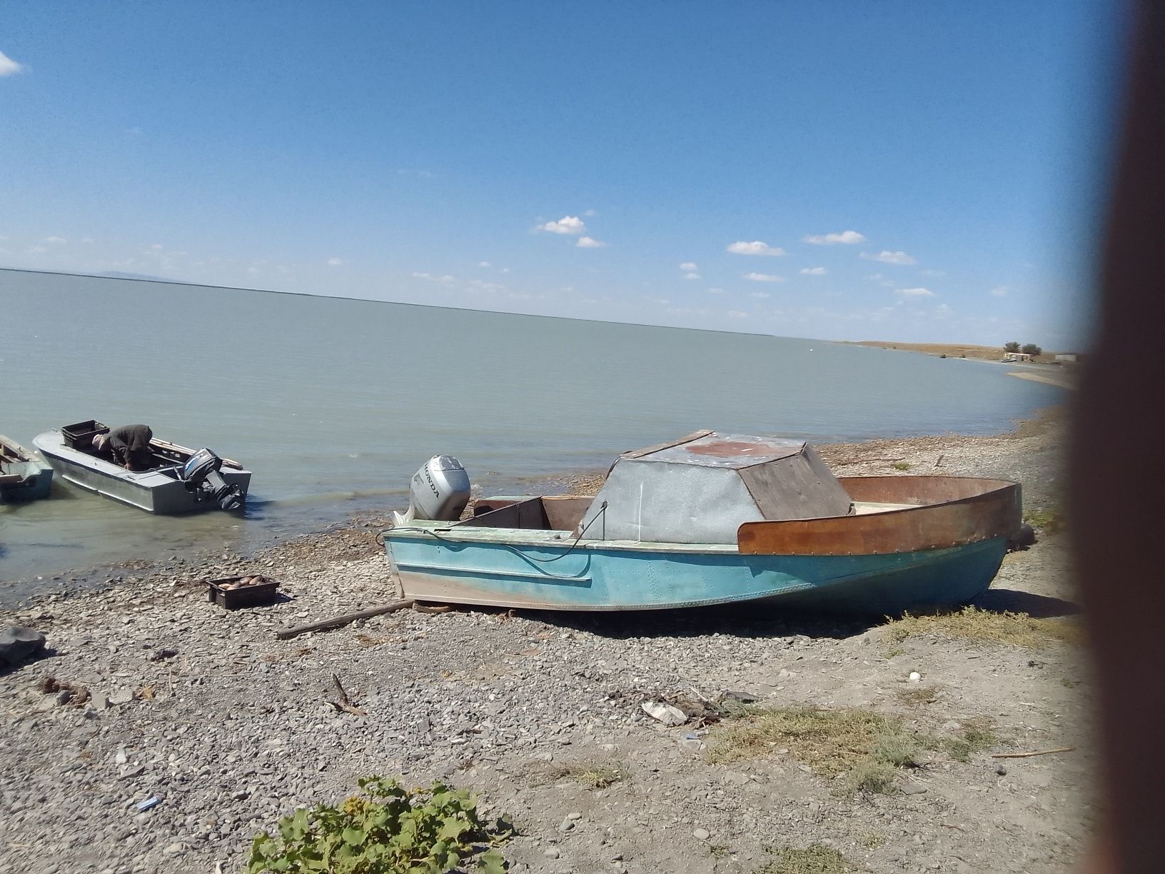 Продам лодку Амур дв хонда 90,