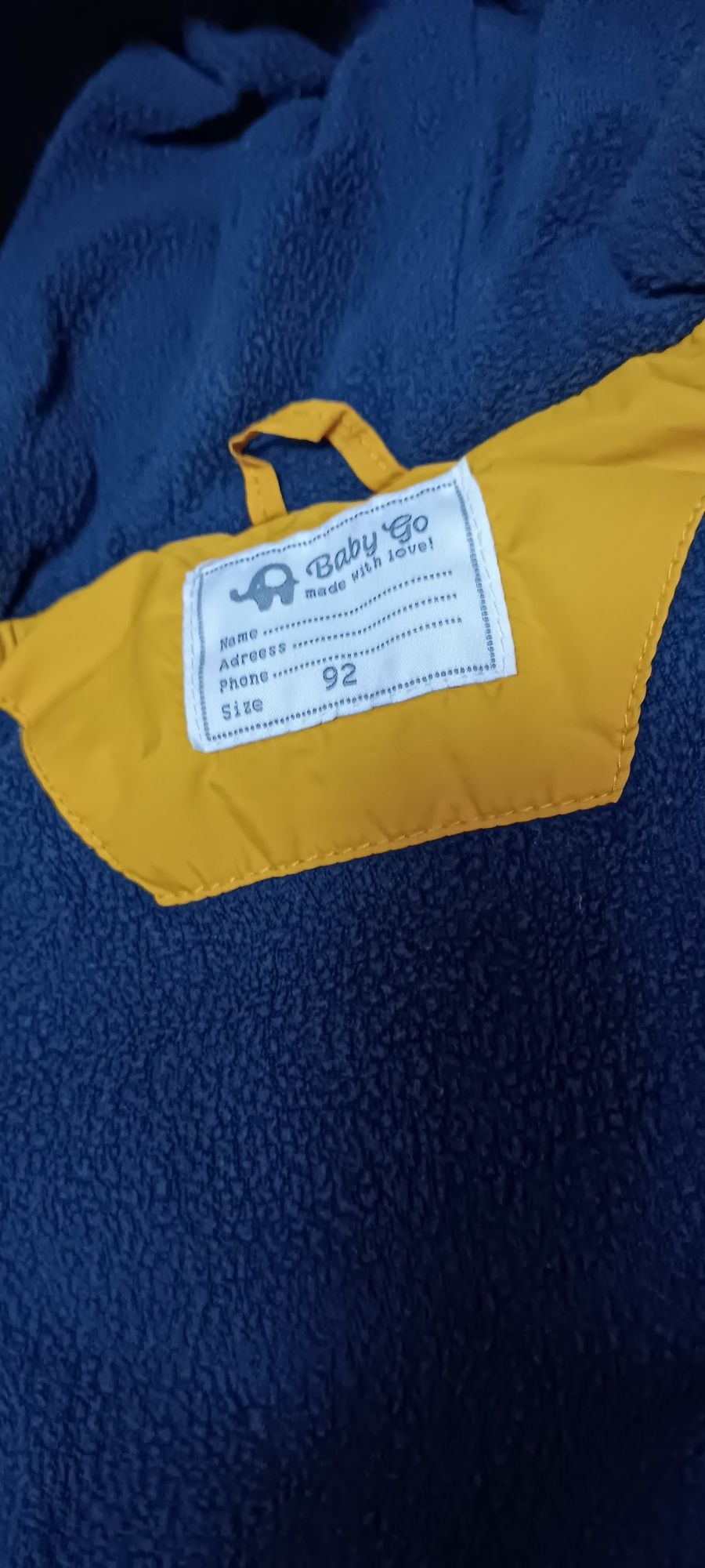 Продам детский теплый комбинезон