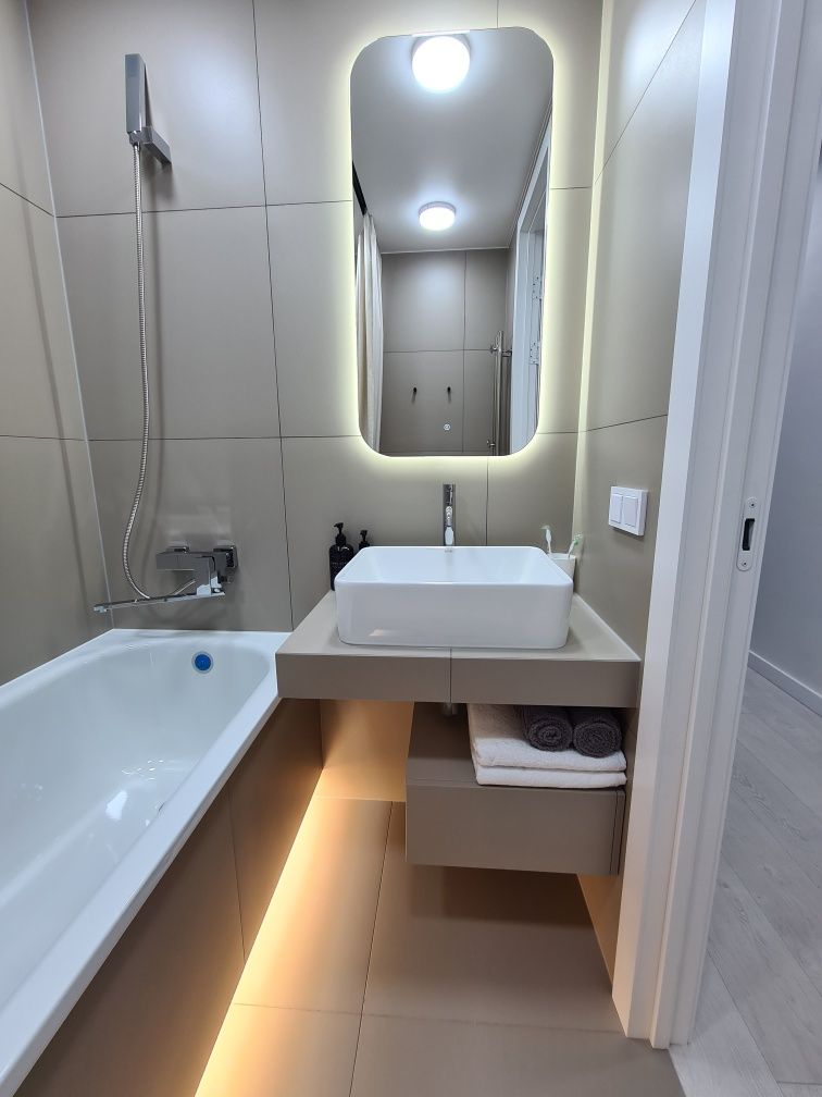 1 ком.9-45 для двоих Wi Fi,SMART-TV,КОНДИЦИОНЕР.