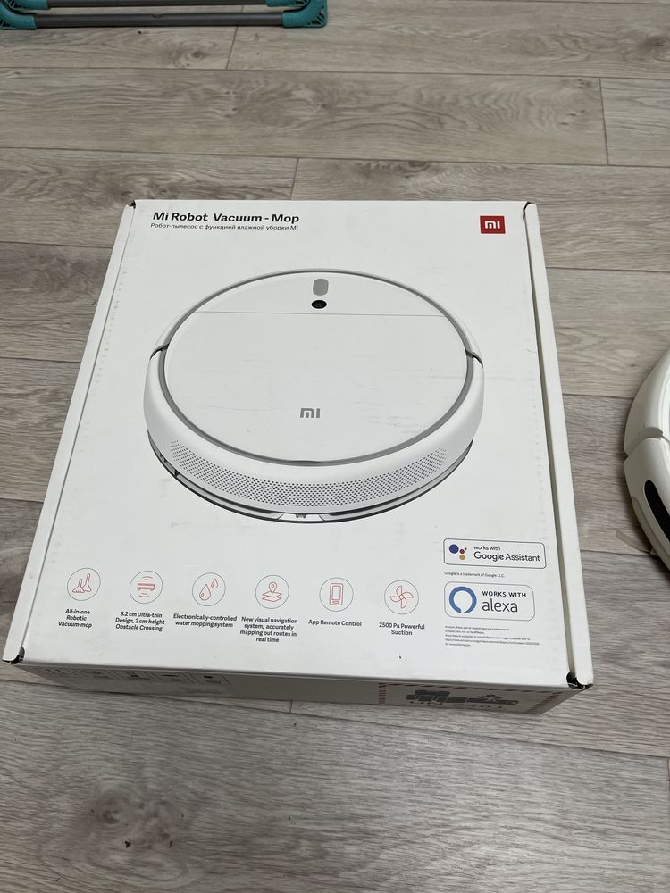 Робот-пылесос Xiaomi Robot Vacuum-Mop с функцией влажной уборки