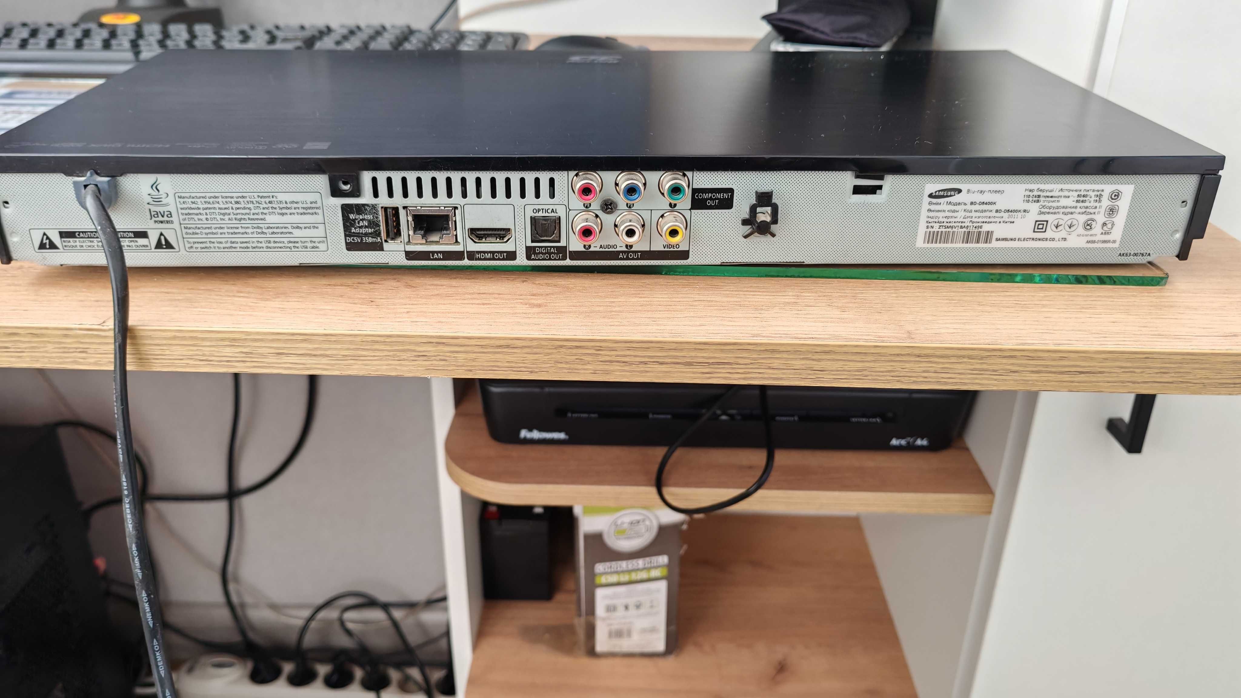 Blu ray плеер Samsung BD-D5400K
