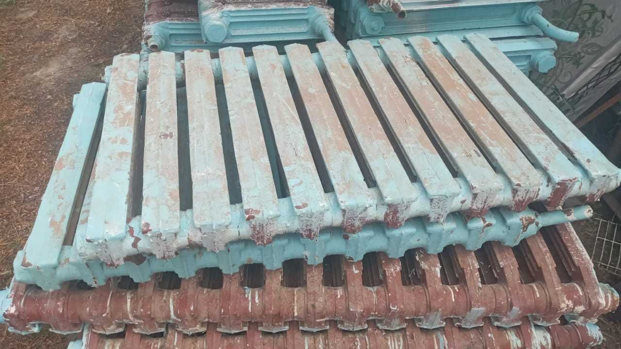 батареи чугунные