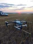 Химическая обработка полей агродронами DJI (предпосевная обработка)