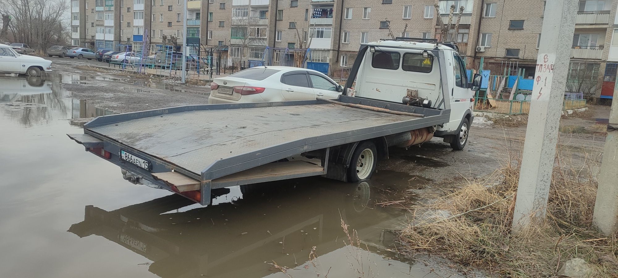 Газ 3302 эвакуатор газель