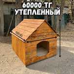 Собачьи будка для собаки, Домик утепленная зиму