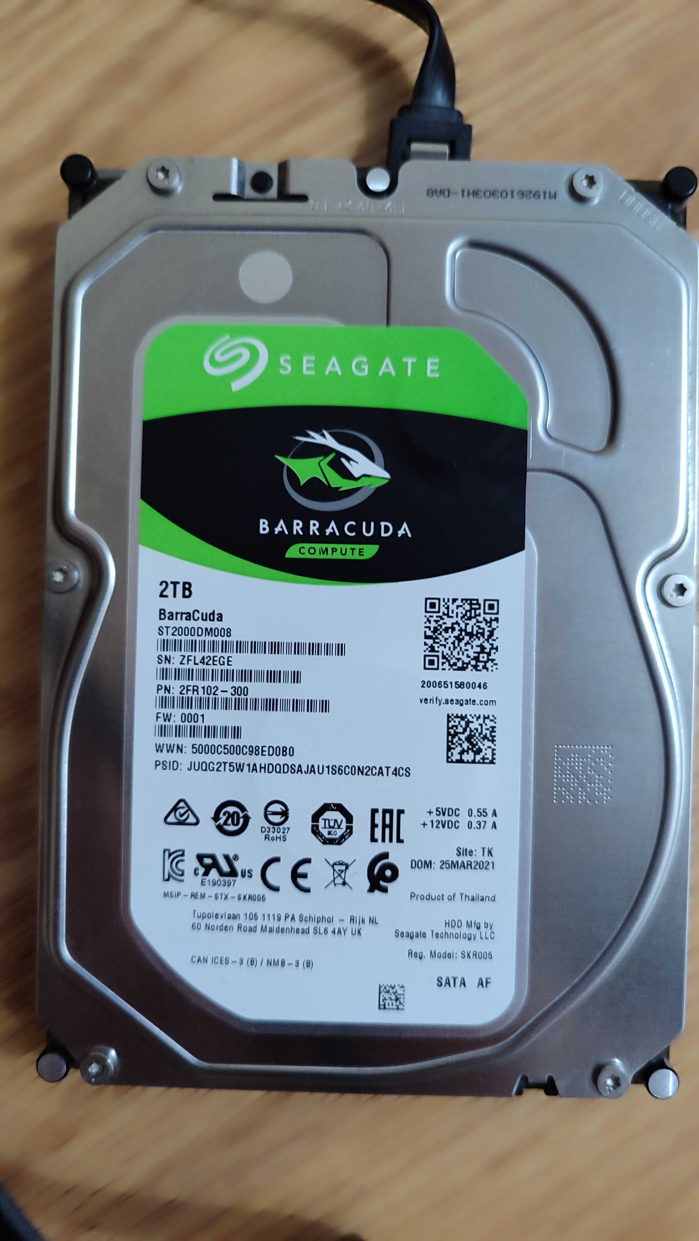 Жесткий диск HDD 2tb/ 6tb/ 16tb / ssd 120gb в отличном состоянии