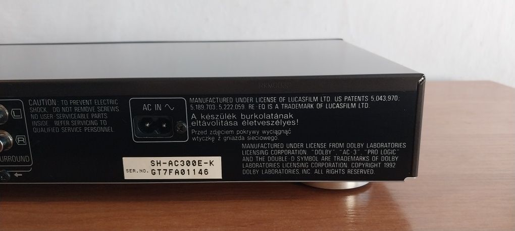 Technics SH-AC300 процессор объемного звучания ЦАП DAC