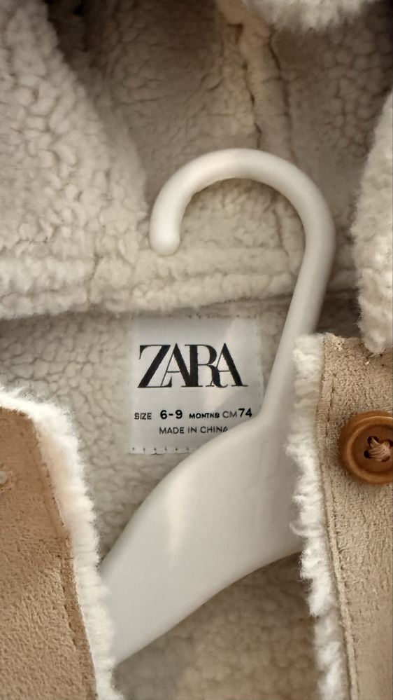 Детская дубленка Zara