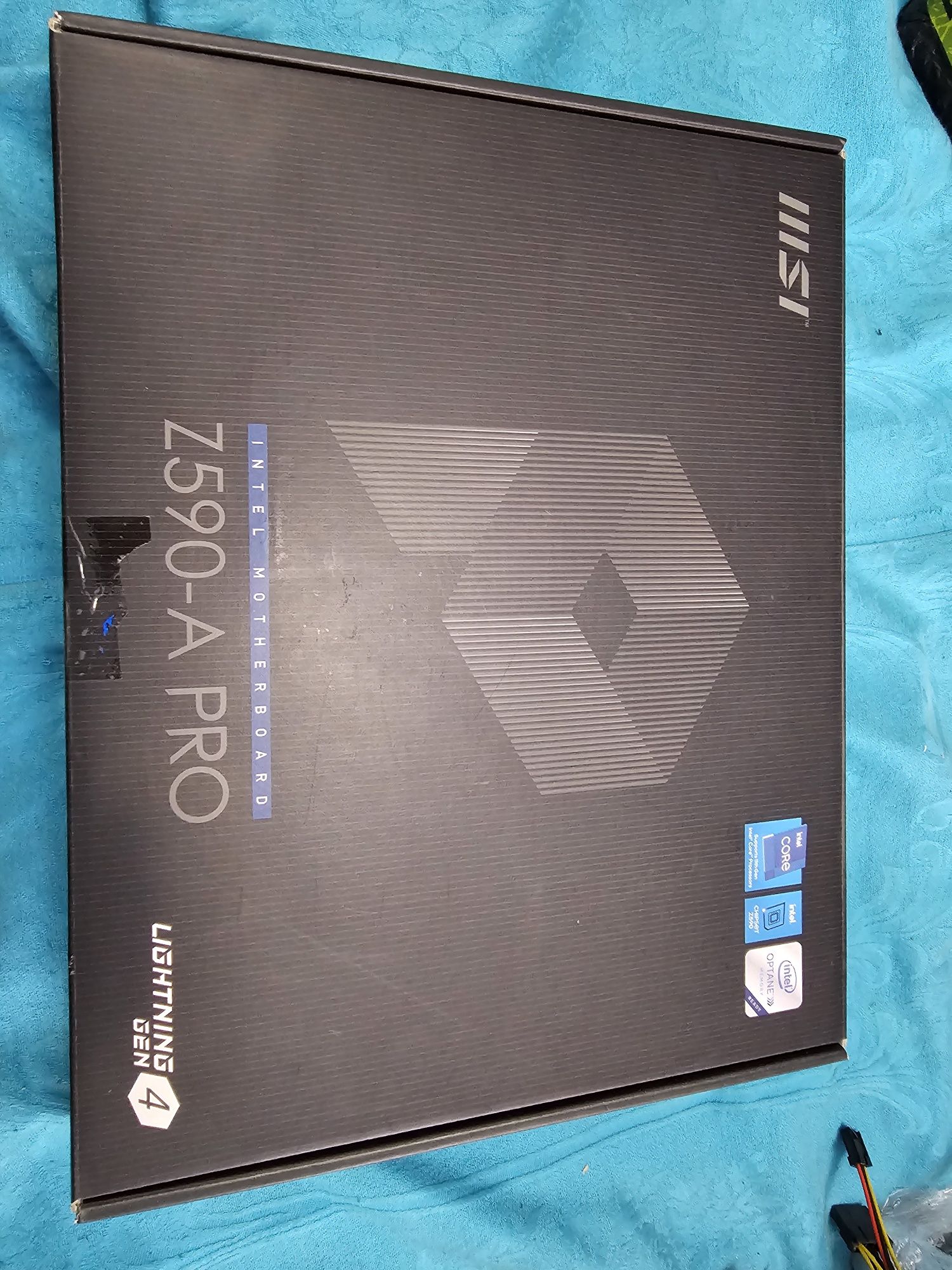 Комплект msi z590  a pro + проц i7 11700