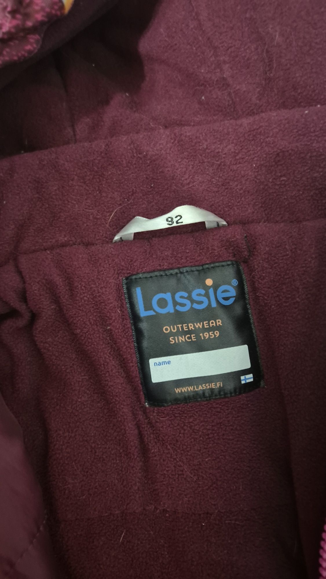 Зимний комбинезон lassie 92 (+6)