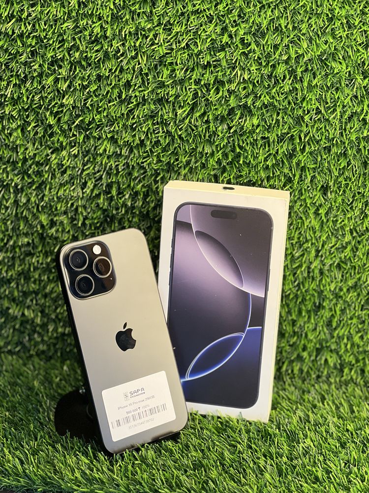 Iphone 16 pro max 256GB black >