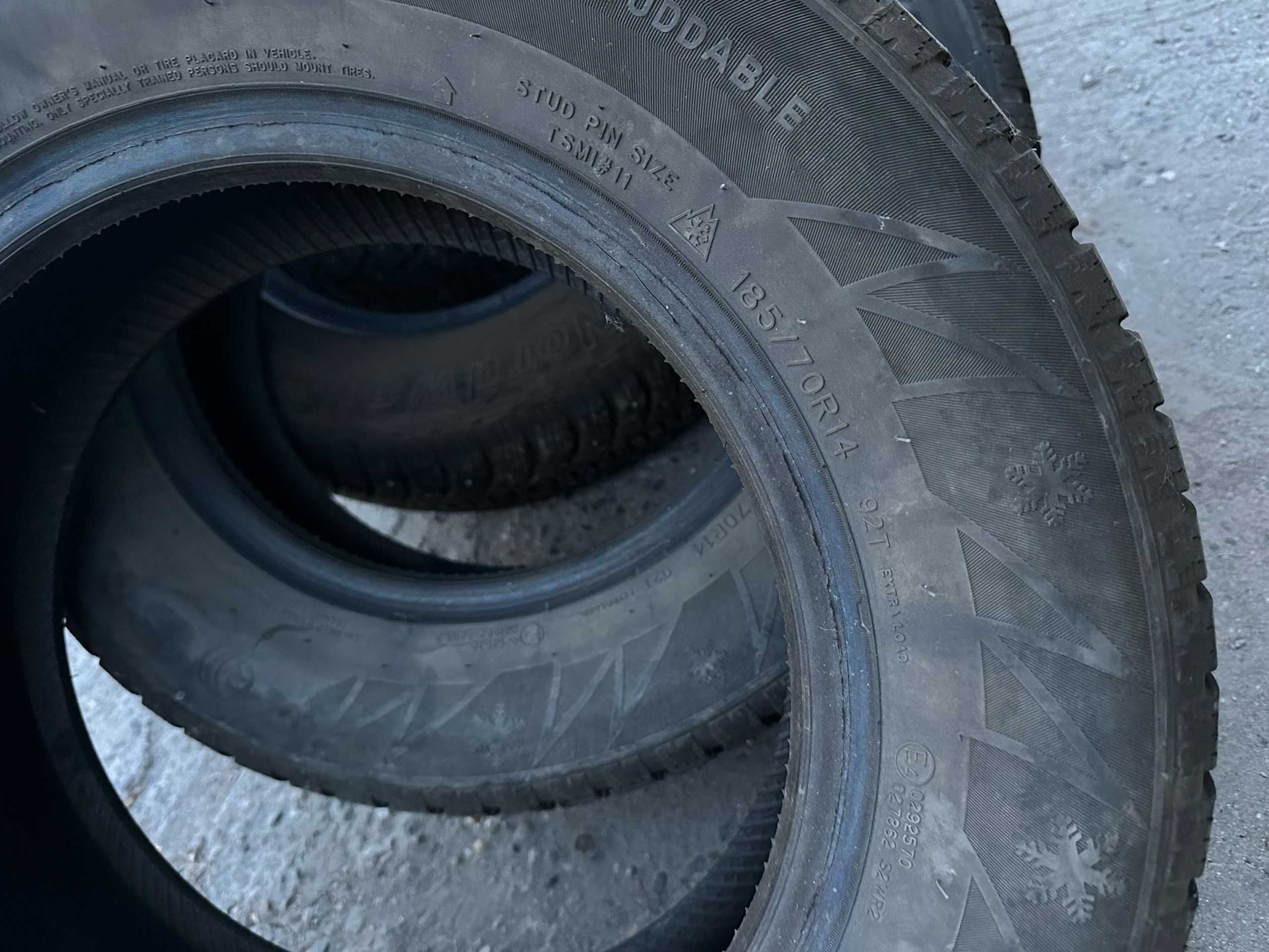 185/70R14 Зимние шины ( 4 шт за 30 тыс)