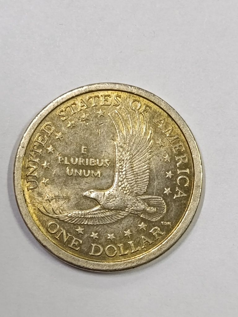 Продам монету номинал 1 доллар. Sacagawea dollar. Парящий Орёл