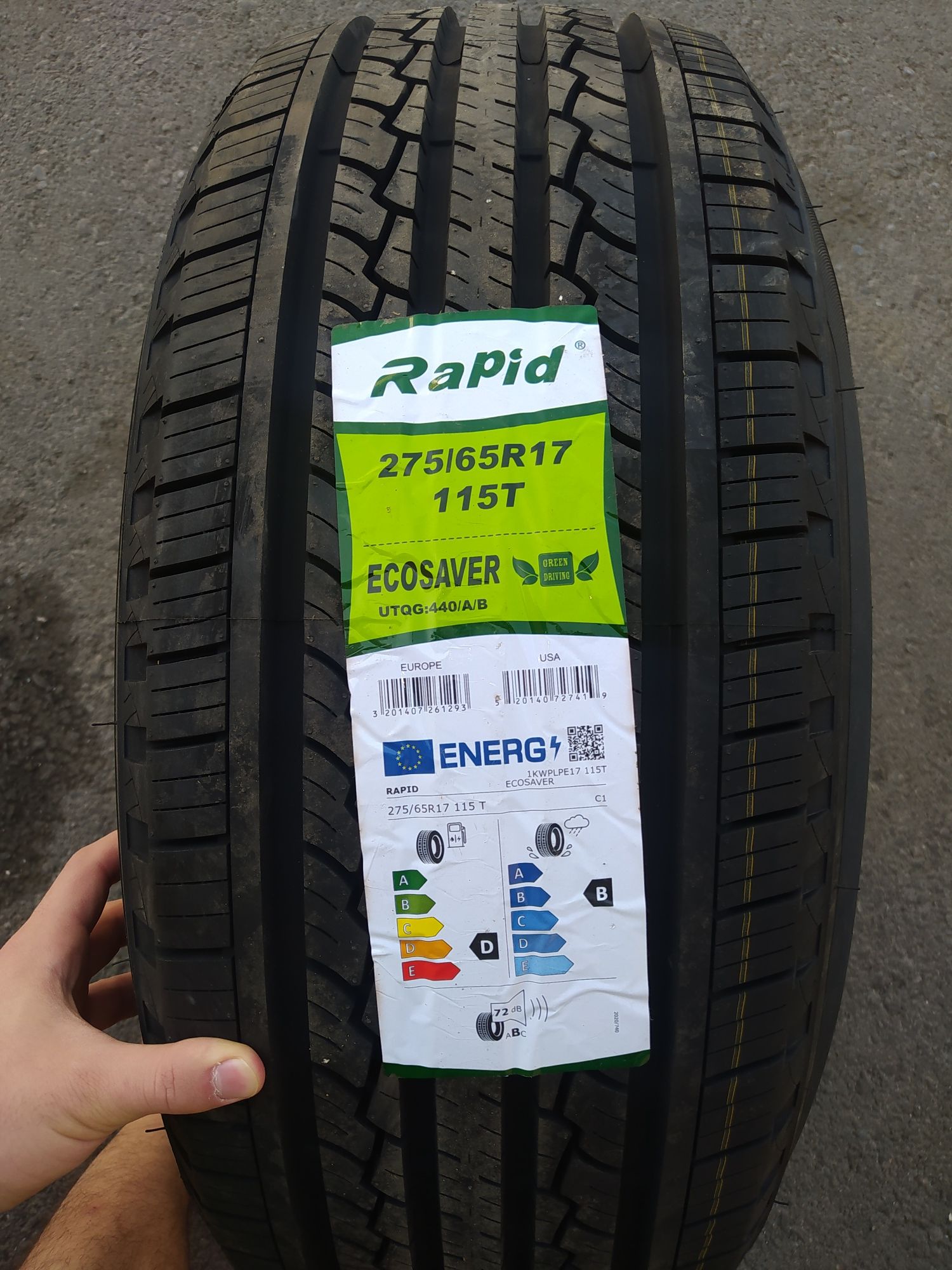 275/65R17 115T Rapid ECOSAVER