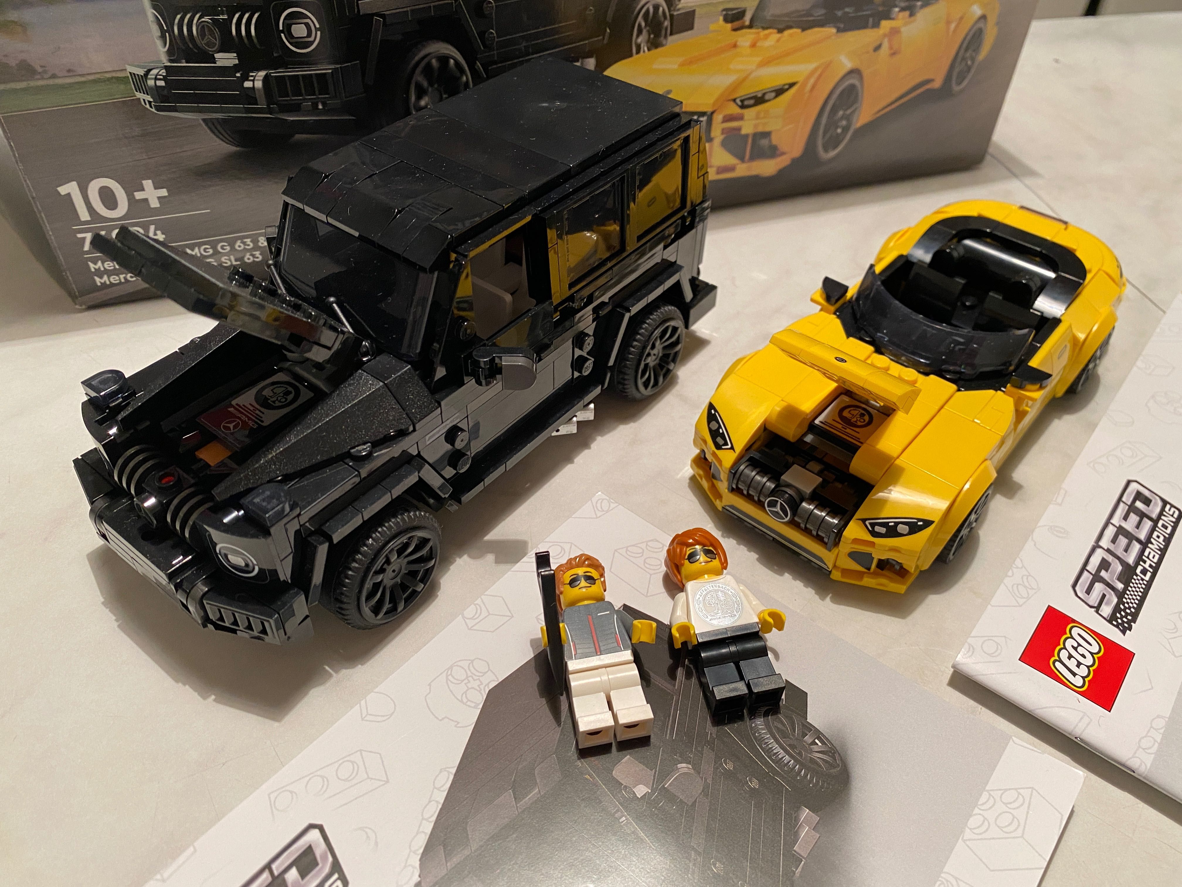 Новый конструктор LEGO: Mercedes AMG GT Roadster Speed Champions 76924
