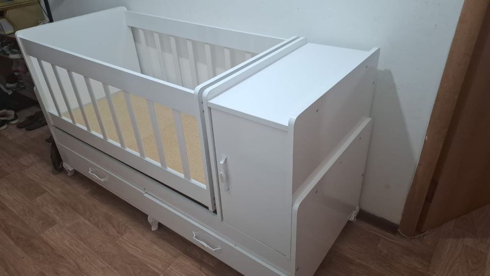 Продам кровать трансформер детский манеж