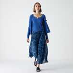 Uniqlo C юбка миди плиссе
