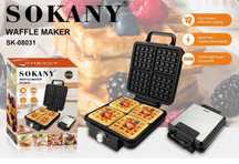 Вафельница, Мультипекарь, С 6 насадками, Proliss, Sokany, Haley
