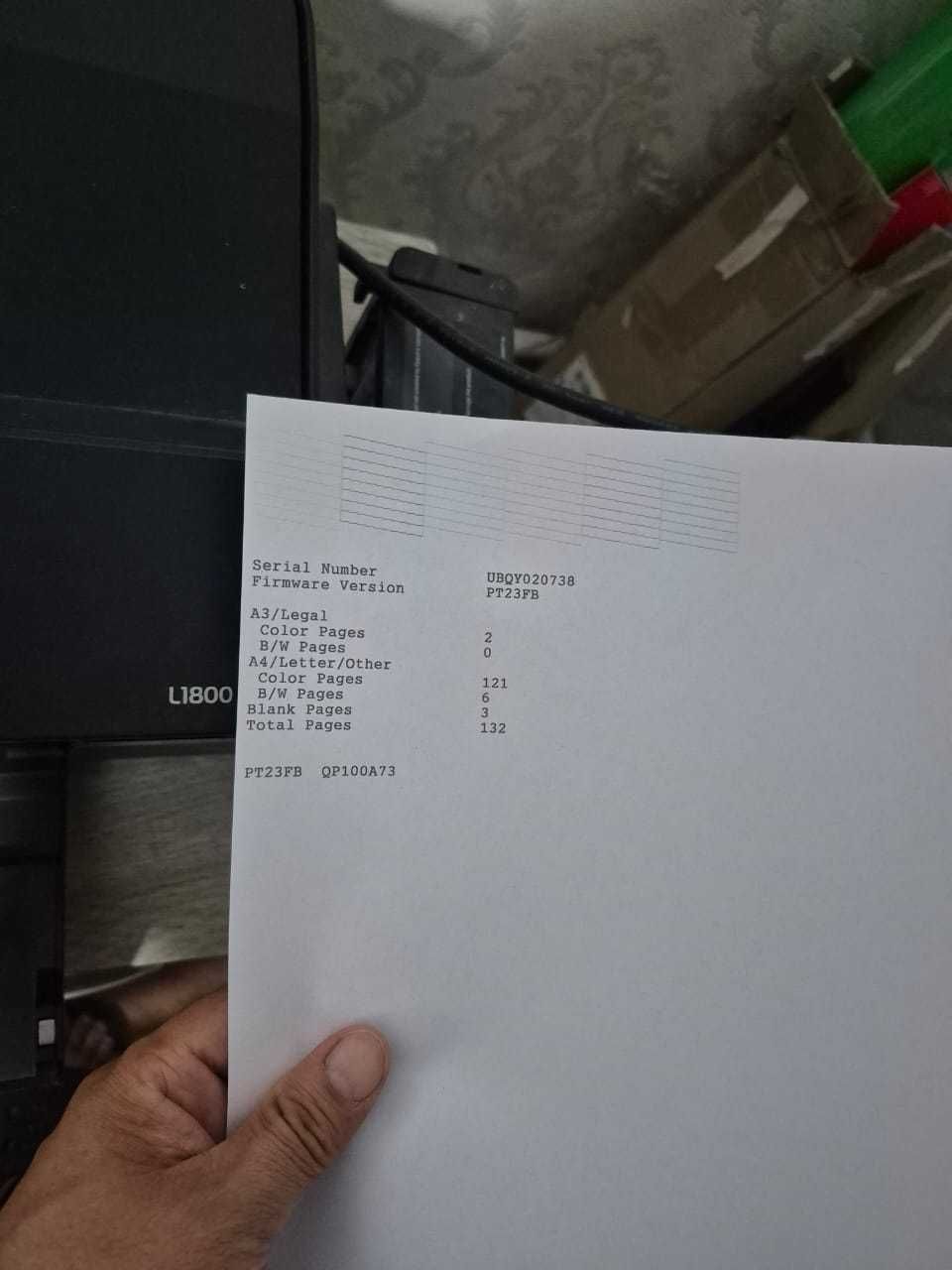 Продам принтер А3 Epson L1800 почти новый