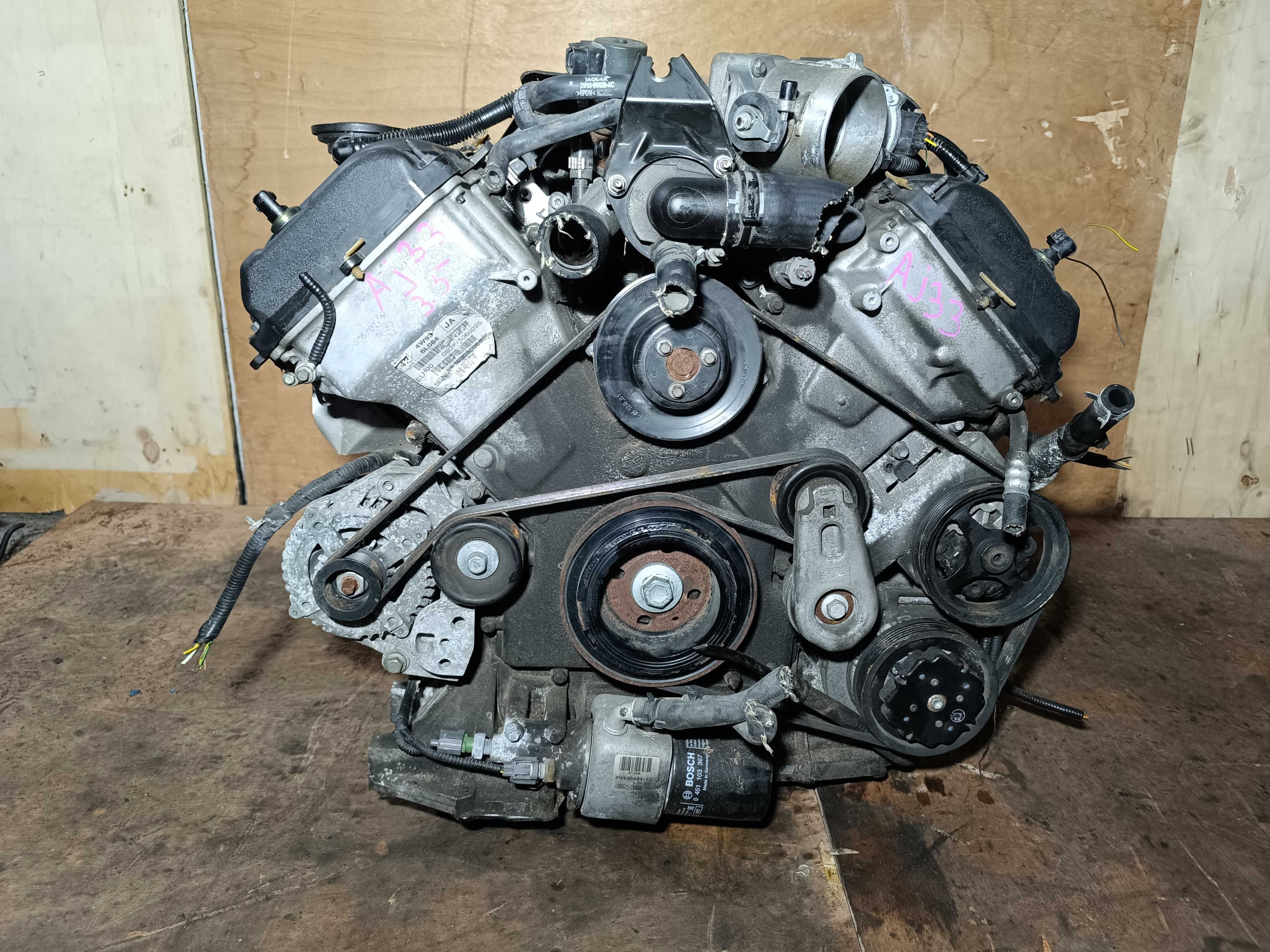 Двигатель AJ33 3.5 V8 Jaguar XJ X350 S-type Ягуар из Японии AJ-V8
