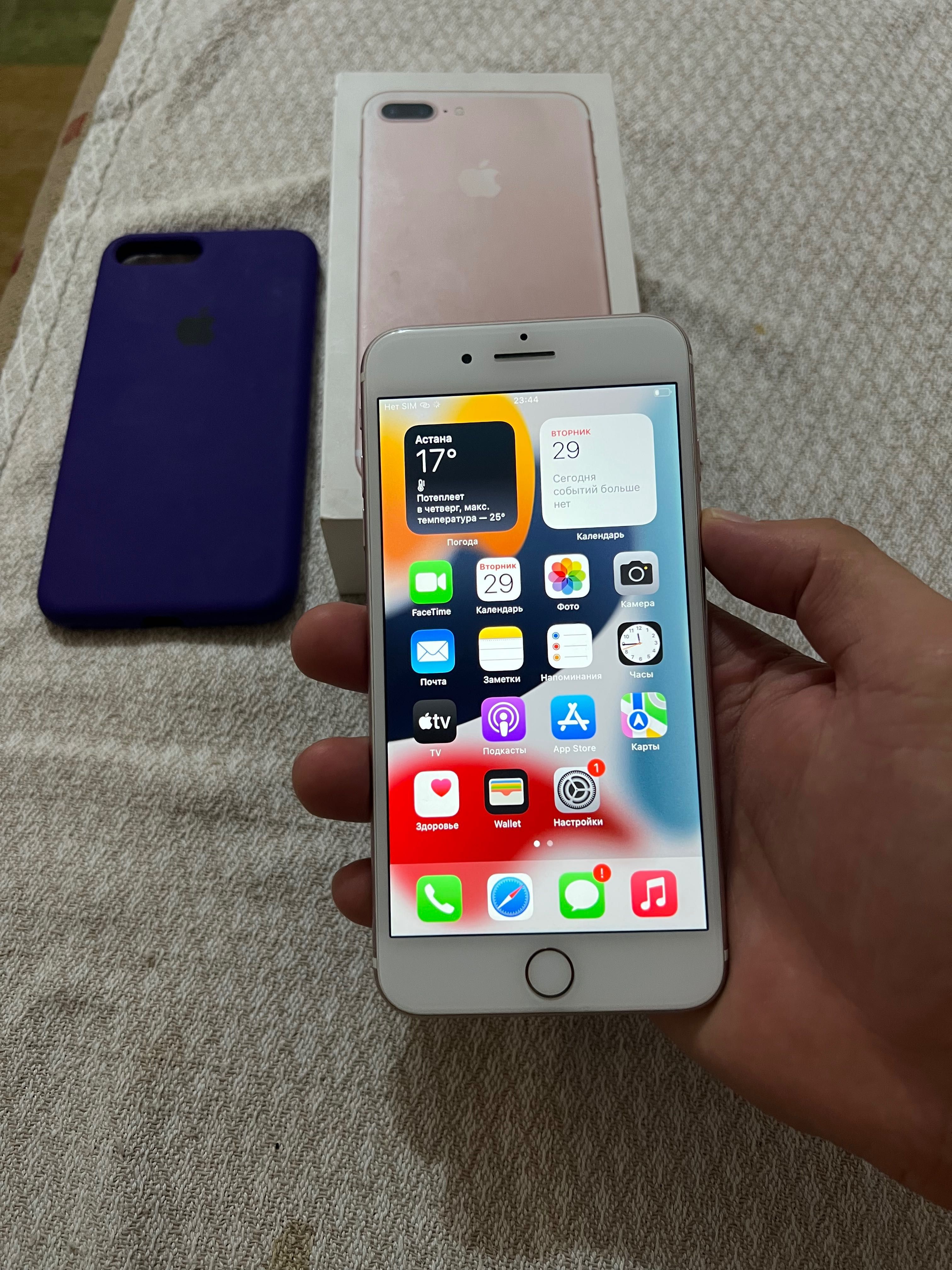 iPhone 7 Plus полный оригинал минус жок тап таза телефон айфон