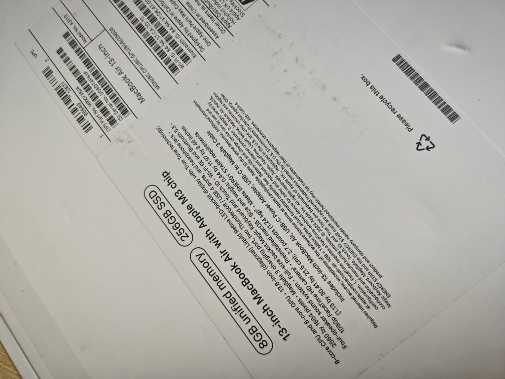 Макбук Эйр 13 | М3 | Apple MacBook Air 13 | M3 | 256Gb | 100% акб