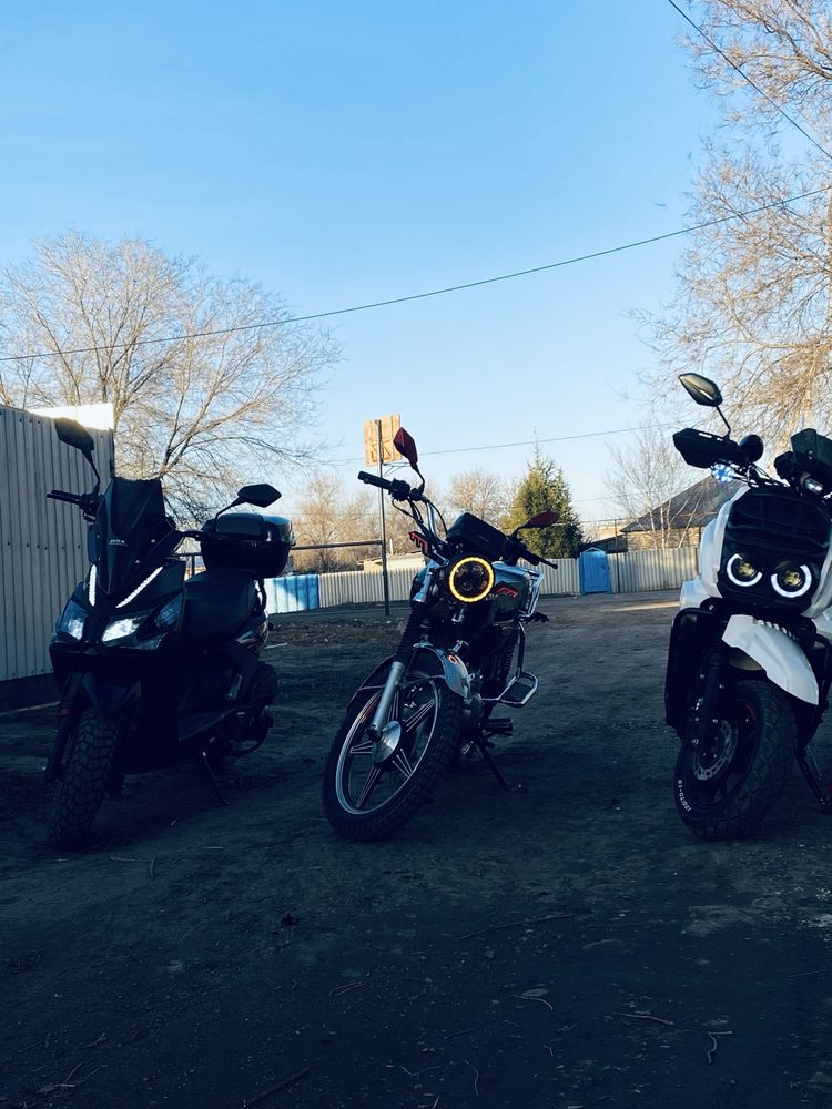 Мотоцикл с пробегом