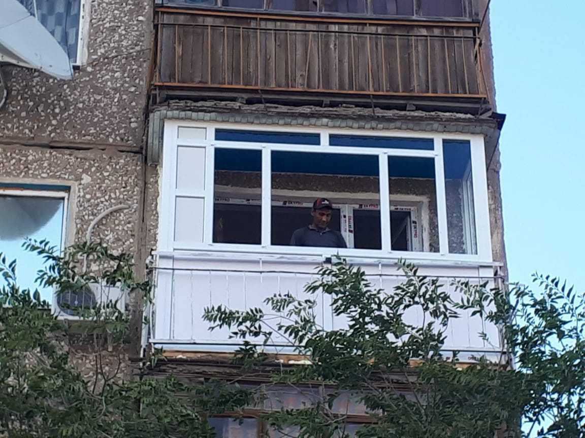 Пластиковые окна двери витражи балконы
 в г.Жезкаган и Сатпаев